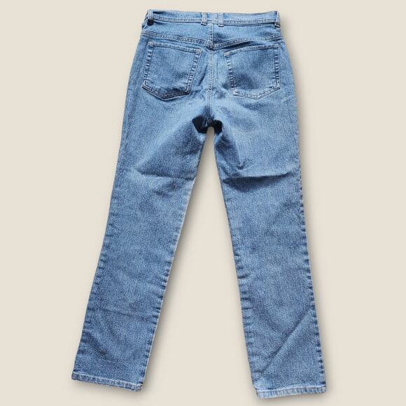 Gloria Vanderbilt Women's Straight Leg Midrise Amanda Jeans Sz 8p *Flaws* - Picture 2 of 10